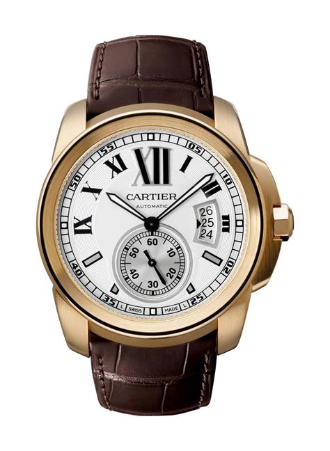 cartier calibre rose gold replica|how to spot a cartier.